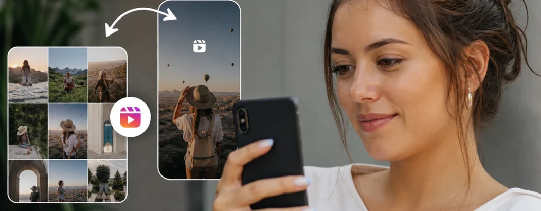 Instagram'da fotoğraflardan Reels nasıl yapılır?