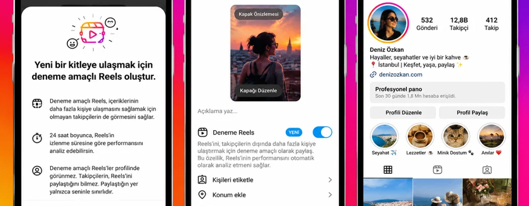 Instagram deneme Reels nedir, nasıl paylaşılır?
