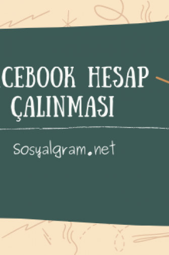 Facebook Hesap Çalınması 