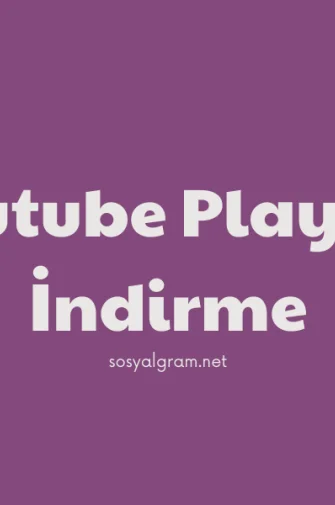 Youtube Playlist İndirme