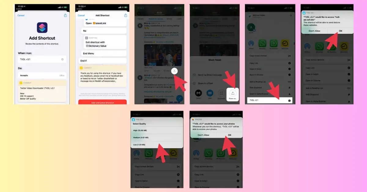 Twitter'dan Video İndirme iOS Ücretsiz