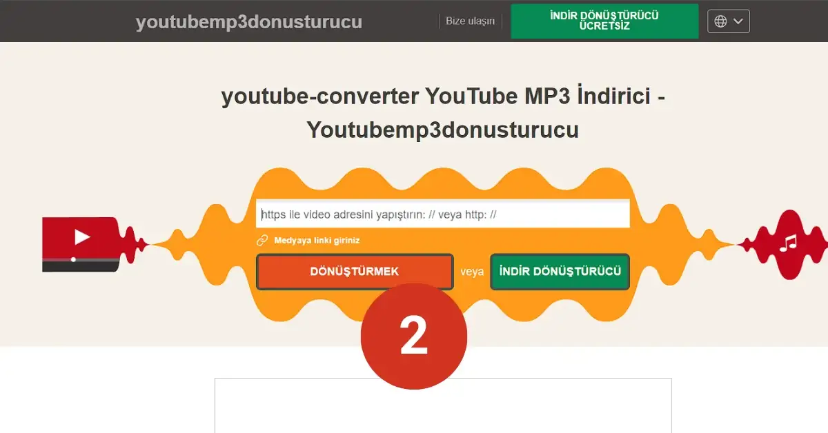 Youtube MP3 Dönüştürücü – Kolay Mp3 İndirme Sitesi Ücretsiz