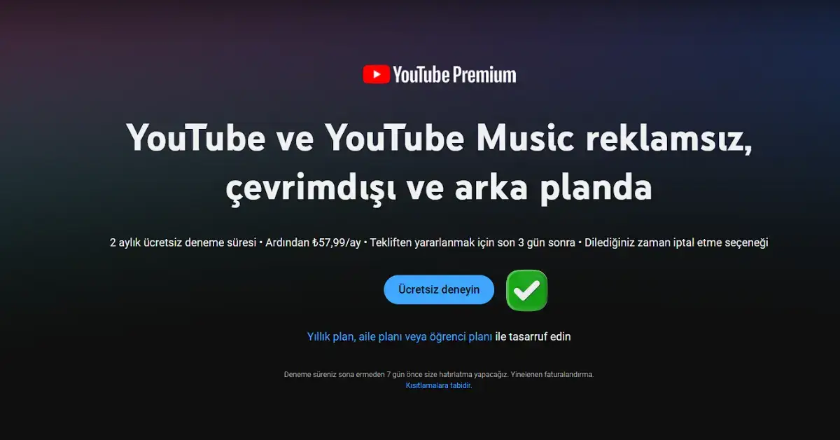 Youtube Premium Nedir