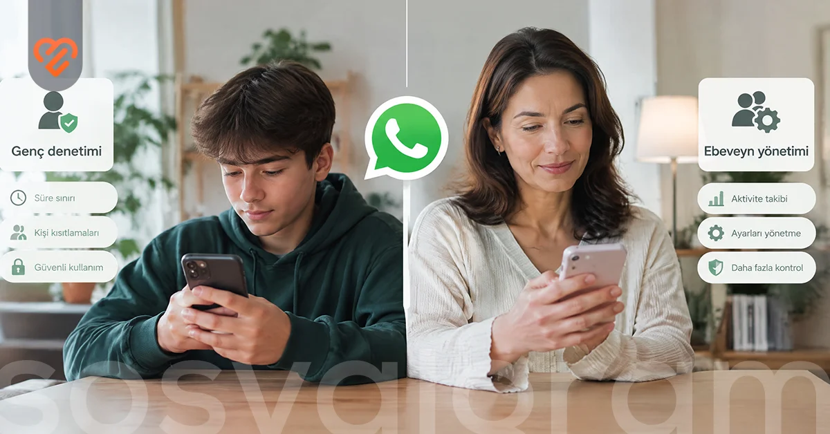 Genç denetimi ile ebeveyn tarafından yönetilen hesap arasındaki fark ne?