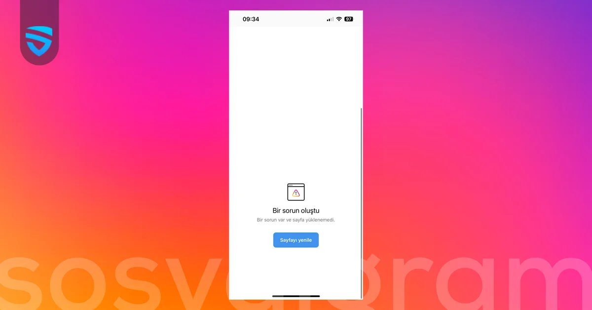 Instagram Hesap Oluştururken Bir Sorun Oluştu Nedir