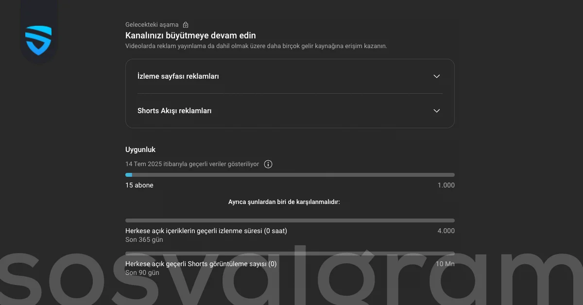 YouTube Shorts Para Kazanma Şartları
